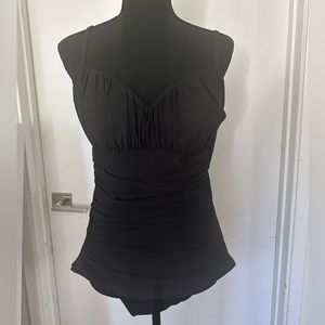 Miraclesuit Swimsuit Black Size 16 NWOT